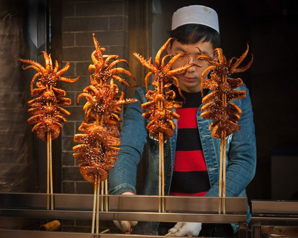 Mực nướng Phố Hồi giáo