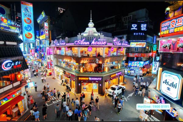 Hongdae – Sôi động và tiết kiệm