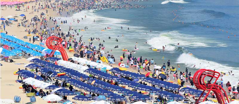 Bãi biển Haeundae (해운대해수욕장)