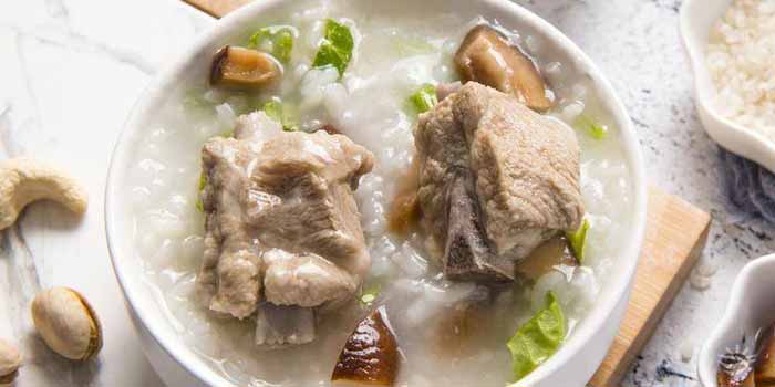 Cháo sườn