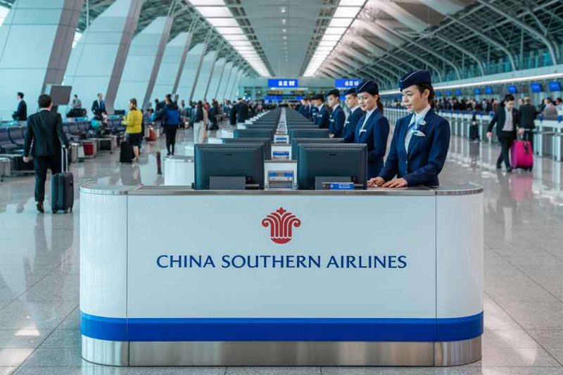 Quầy Check-in hiện đại của China Southern Airlines