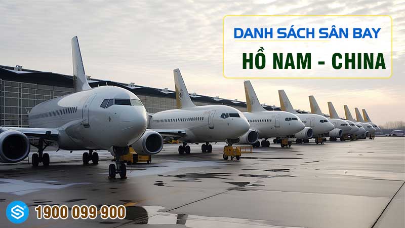 Danh sách sân bay tại Hồ Nam