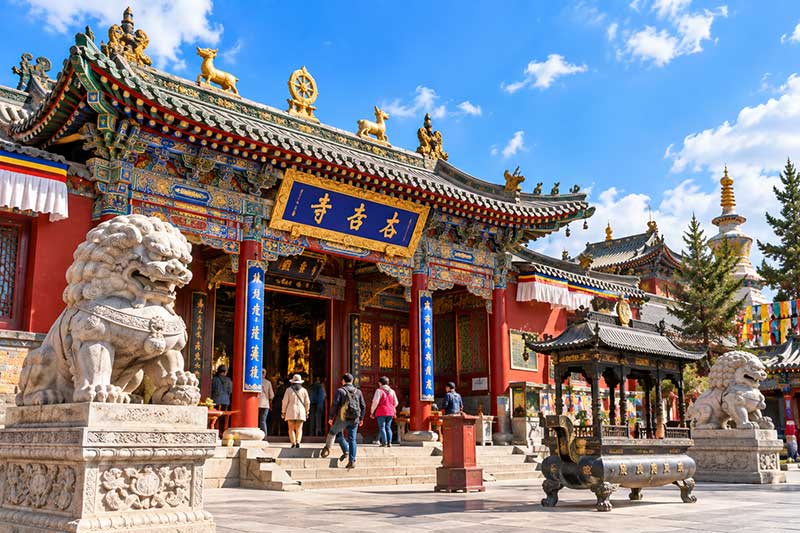 Chùa Dazhao Đại Chiêu Tự - địa điểm du lịch Hohhot