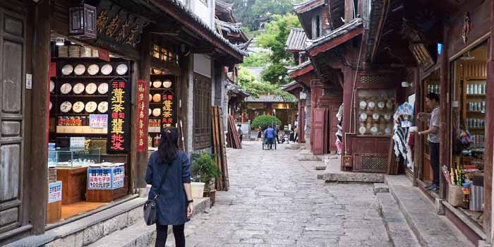 lijiang old town Sifang Street