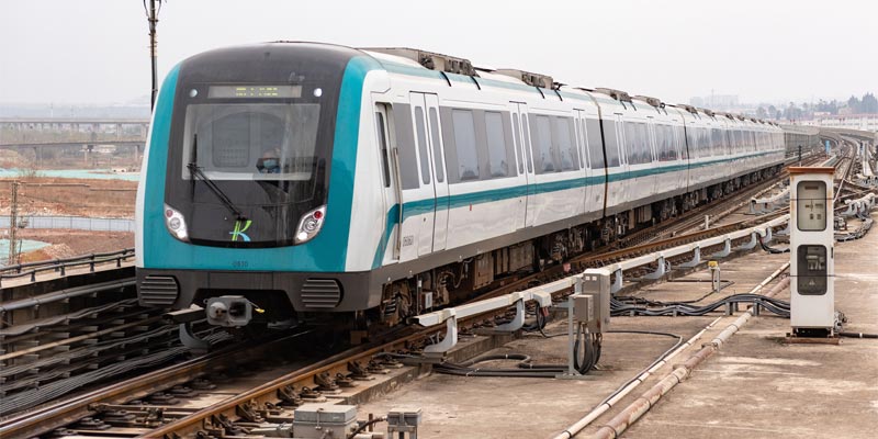 Tàu điện ngầm (Metro Line 6) ở sân bay Côn Minh