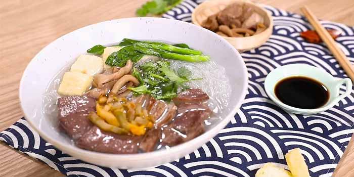Súp huyết vịt