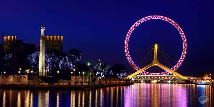 Tianjin Eye (Vòng quay Mắt Thiên Tân)