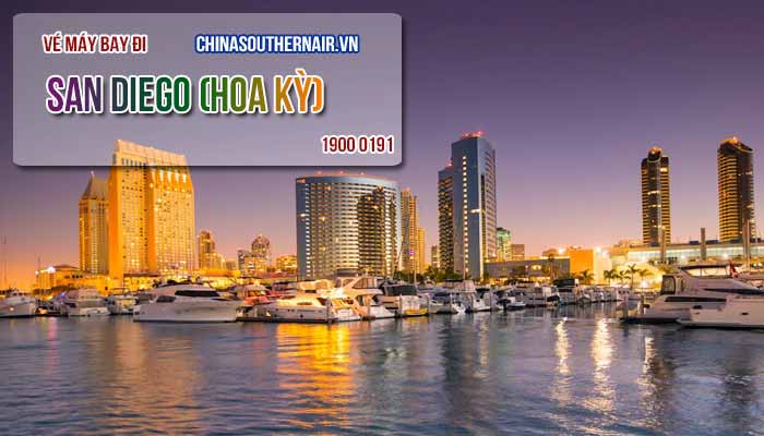 Vé máy bay đi San Diego