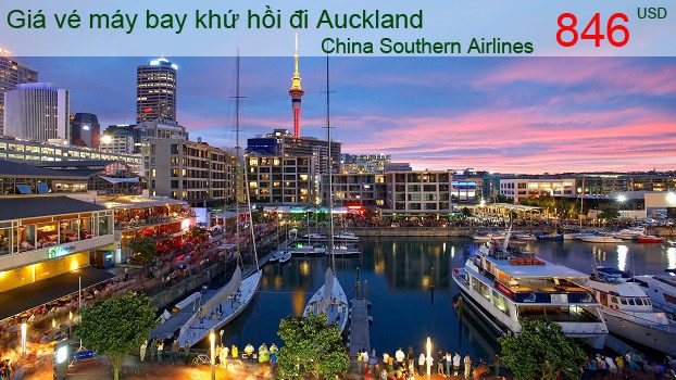 Vé máy bay đi Auckland, New Zealand