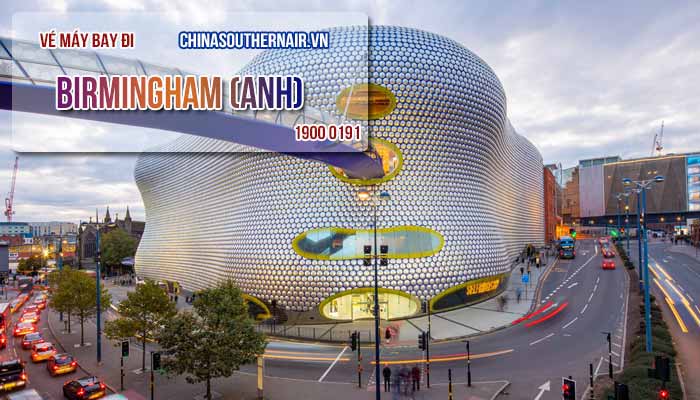 Vé máy bay đi Birmingham Anh
