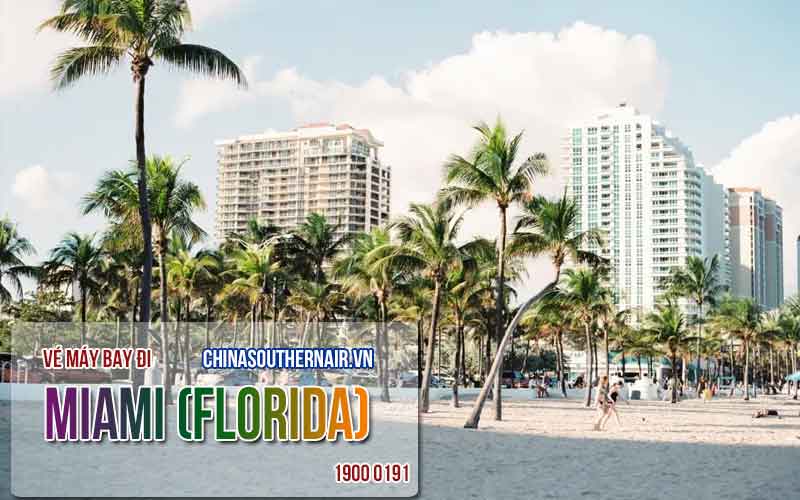 Vé máy bay đi Miami Florida giá rẻ
