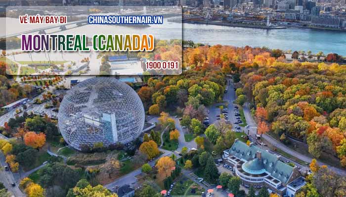 Vé máy bay đi Montreal