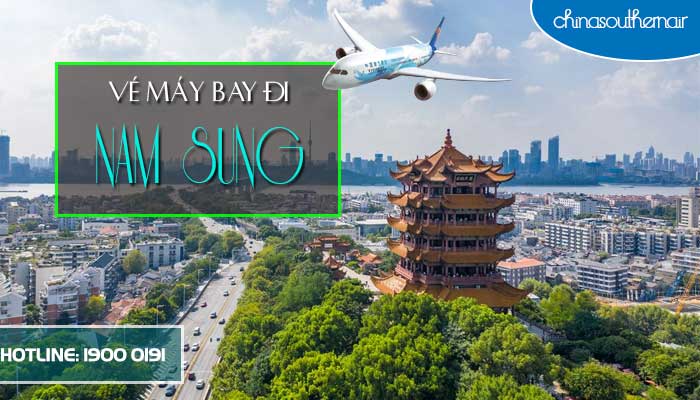 Vé máy bay đi Nam Sung (Nanchong) Tứ Xuyên giá rẻ