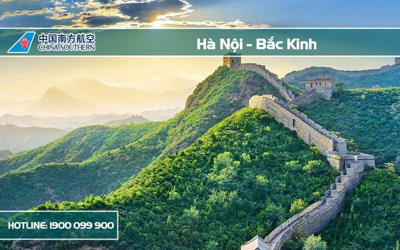 Vé máy bay Hà Nội đi Bắc Kinh giá rẻ hãng China Southern