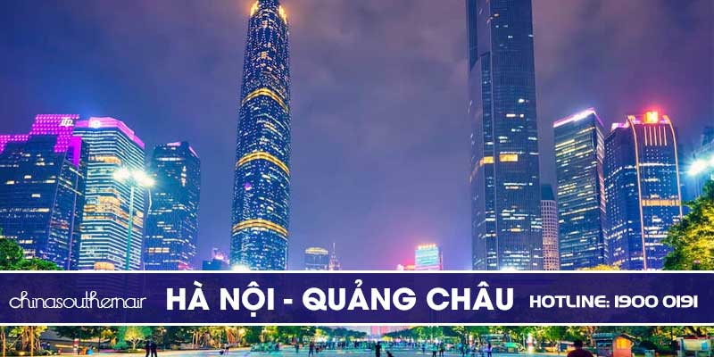 Vé máy bay Hà Nội đi Quảng Châu