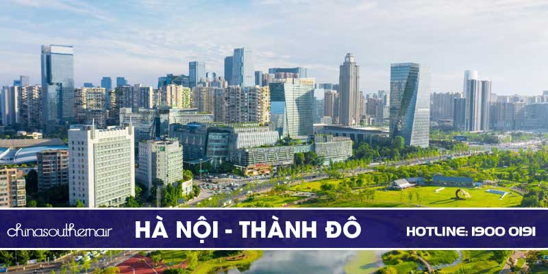 Vé máy bay Hà Nội đi Thành Đô