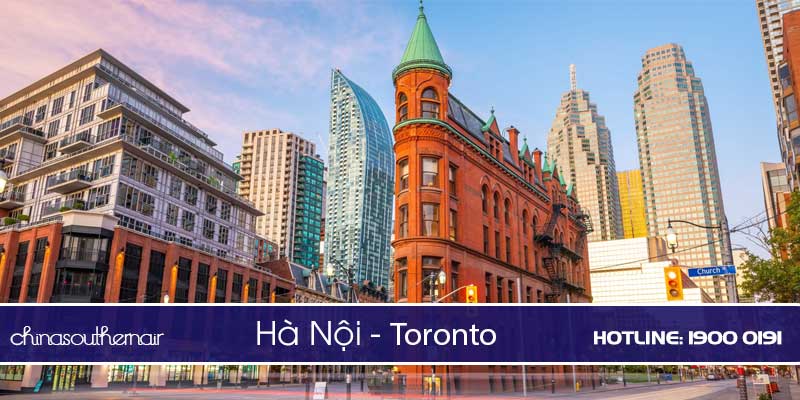 Vé Máy Bay Hà Nội Đi Toronto giá rẻ