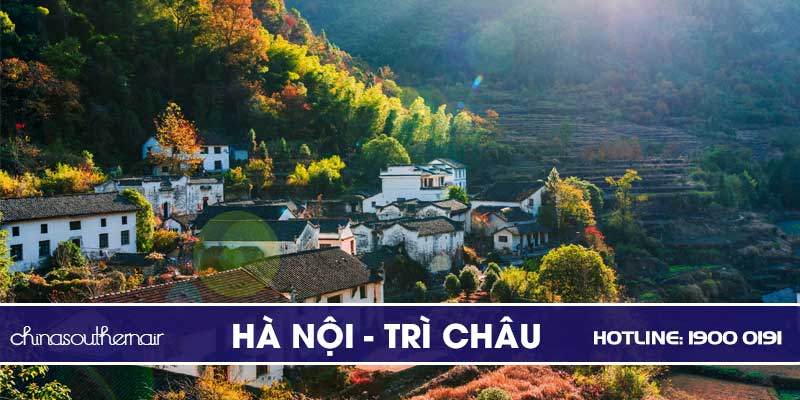 Vé máy bay Hà Nội đi Trì Châu