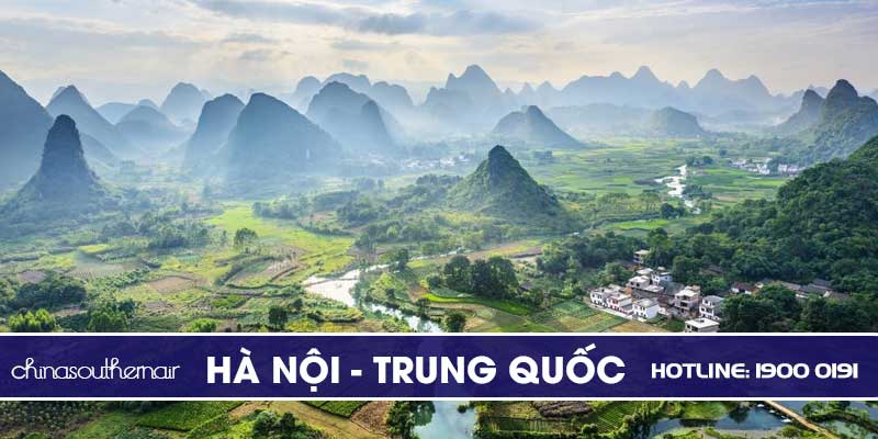 Vé máy bay Hà Nội đi Trung Quốc