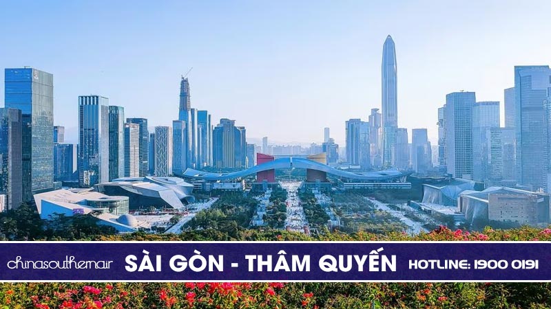 Vé máy bay Sài Gòn đi Thâm Quyến giá rẻ