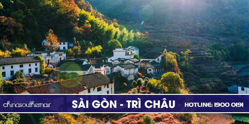 Vé máy bay HCM đi Trì Châu