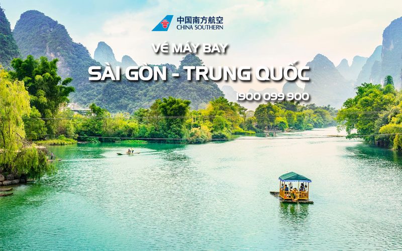 Vé máy bay Sài Gòn đi Trung Quốc
