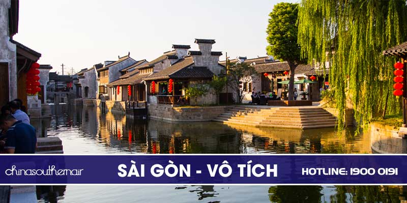 Vé máy bay Sài Gòn đi Vô Tích