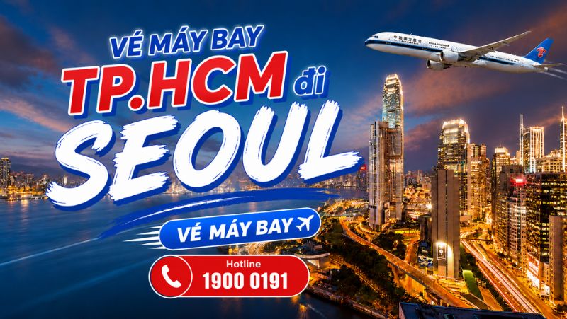 Vé máy bay TP.HCM đi Seoul