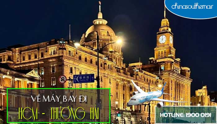 Vé máy bay từ TPHCM đi Thượng Hải